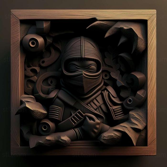 3D model Mini Ninjas game (STL)